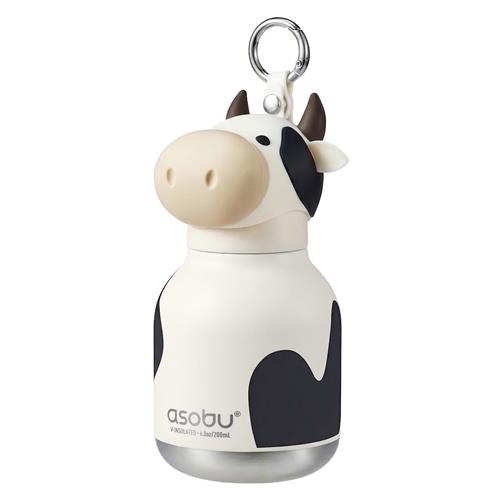 Asobu Mini Besties Vandflaske Cow  Cow One Size  Hvid  One Size  Drenge, Piger