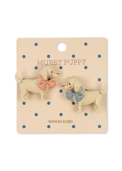 Konges Sløjd Puppy Hårspænde Creme Brulee  Creme Brulee-ONE SIZE  Hvid  One Size  Piger