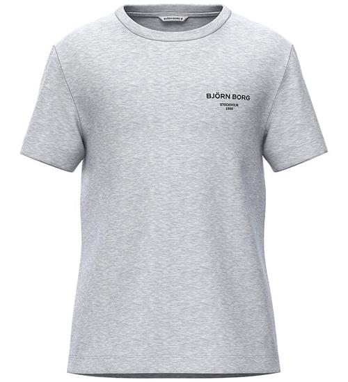 Björn Borg T-shirt - Borg Essential - Light Grey
