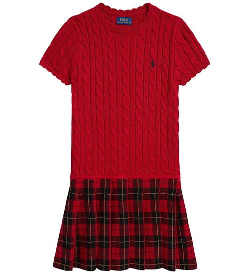 Polo Ralph Lauren Kjole - Strik i Overdel - Red Multi