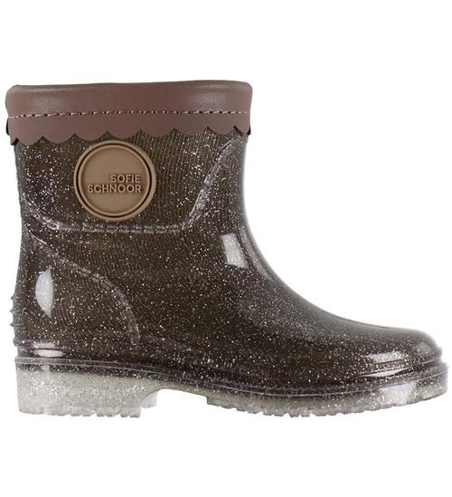 Sofie Schnoor Gummistøvler m. For - Kort - Mellykb - Dark Brown