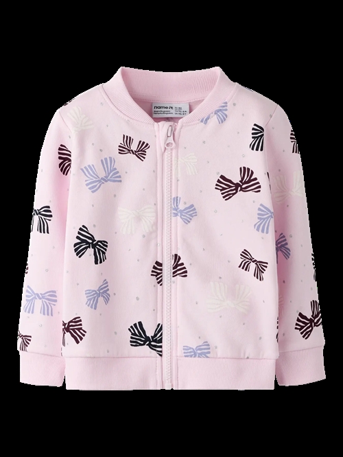 NAME IT Sweat Cardigan Cherry Blossom