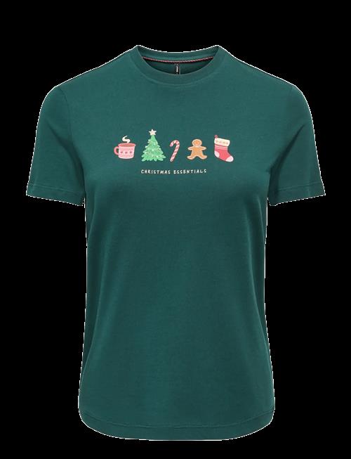 ONLY | Onlxmas Yrsa Christmas S/S Top Jrs | M