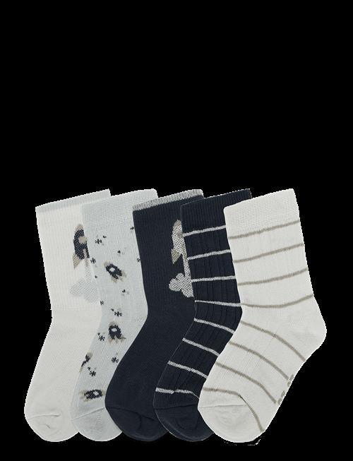 Minymo | Socks W. Pattern (5-Pack) | 35\38