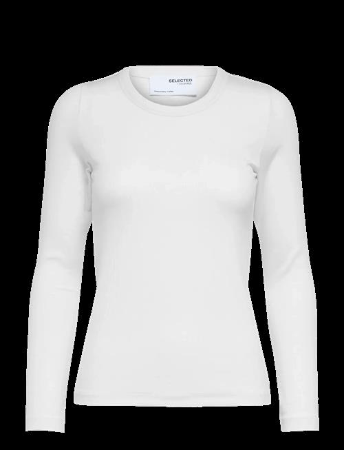 Selected | Slfdianna Ls O-Neck Top Noos | L