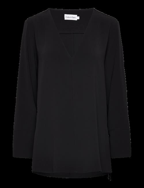 Calvin Klein | Structure Twill Ls Tunic Top | 34