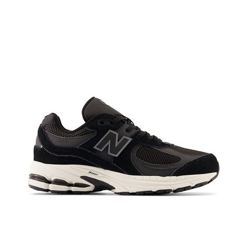 New Balance New Balance 2002 Kids Lace Black Black 35.5 EU  Sort  35.5 EU