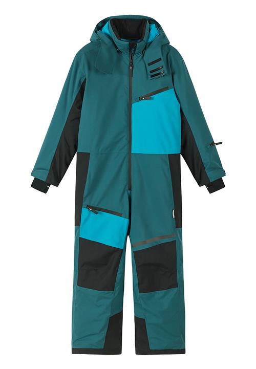 Reima Skaulo ReimaTec Vinteroveralls Dark Teal  Dark Teal 122 cm  Blå  122 cm  Drenge, Piger