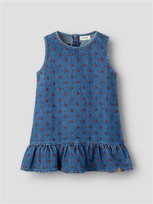 Lil’ Atelier Nmfliva Lea Spencer 2001-Se Lil Dark Blue Denim Dark Blue Denim 110 cm  Blå  110 cm  Piger