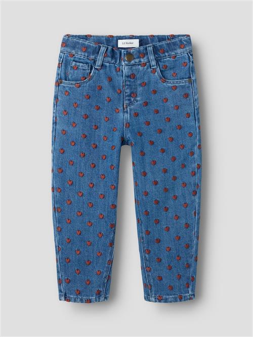 Lil’ Atelier Nmfliva Loose Jeans 2001-Se Lil Dark Blue Denim Dark Blue Denim 92 cm  Blå  92 cm  Piger