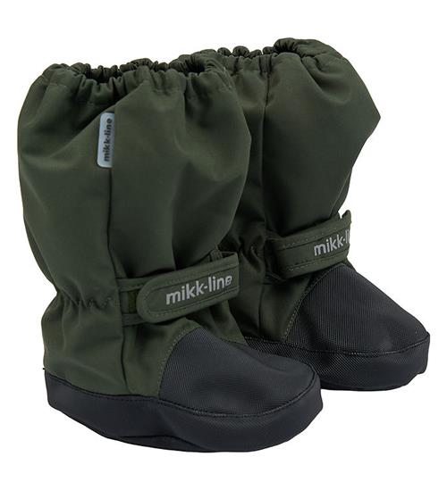 Mikk-Line Overtrækssko - Kombu Green