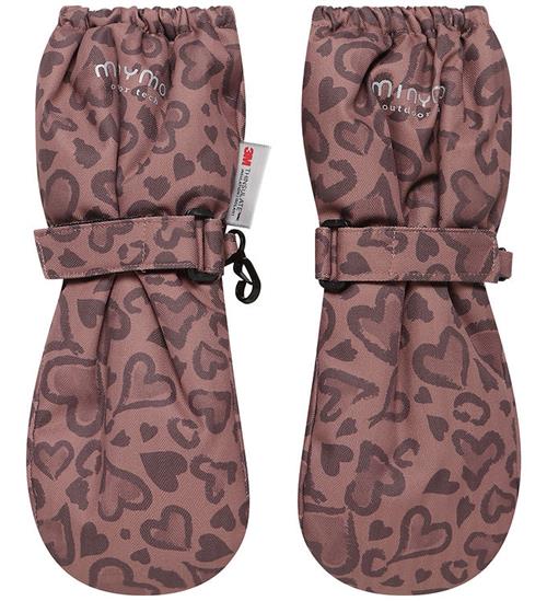 Minymo Luffer m. Fleece - Burlwood m. Leopard