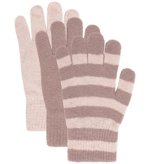Minymo Handsker - Uld - 3-pak - Fawn