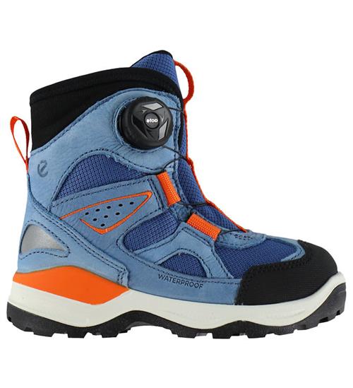 Ecco Vinterstøvler - Snow Mountain - Black/Federal Blue/Federal