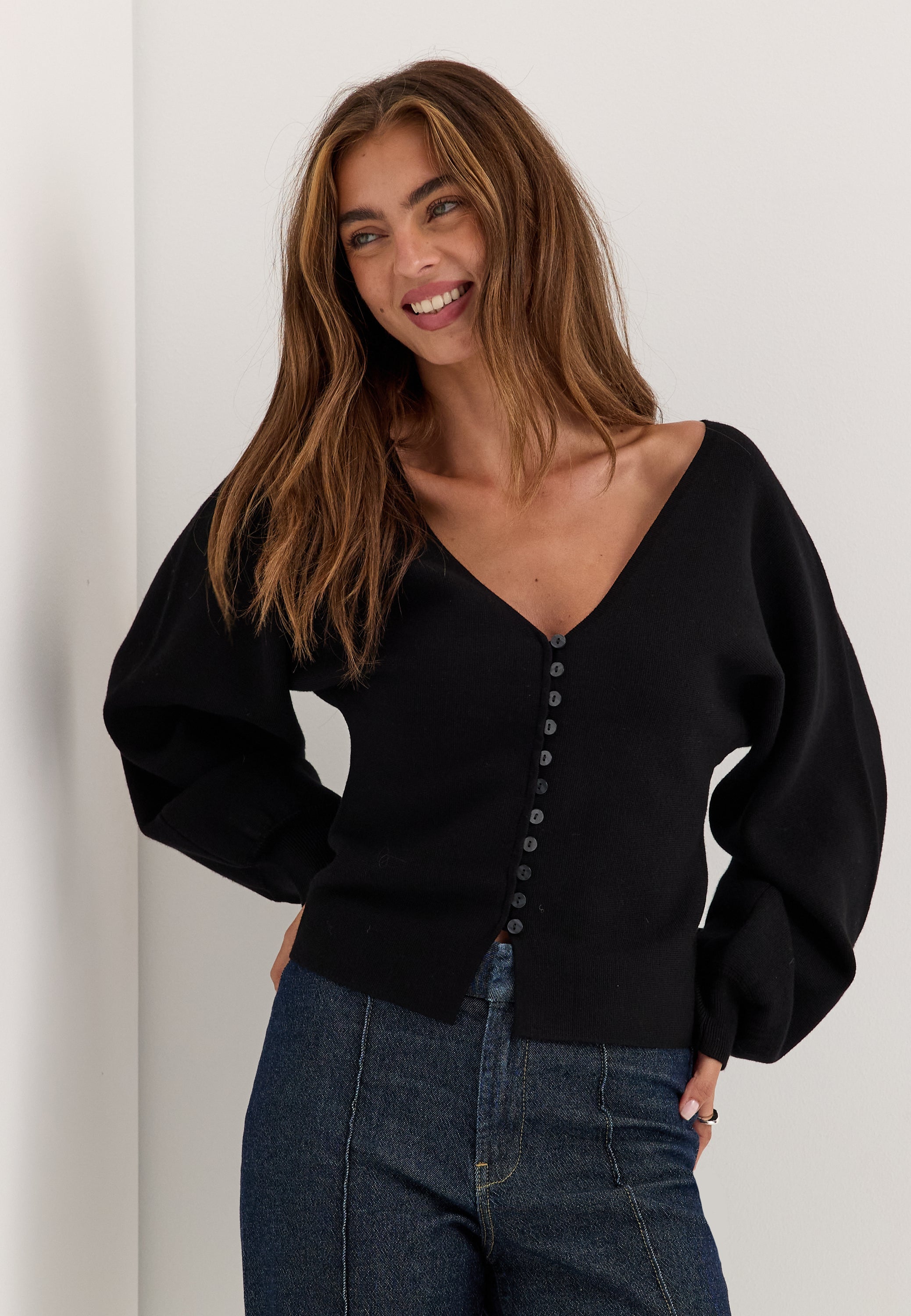 BUBBLEROOM Knitted Cardigan