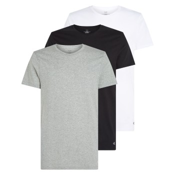 Calvin Klein 3P Crew Neck T-Shirt Flerfarvet bomuld X-Large Herre
