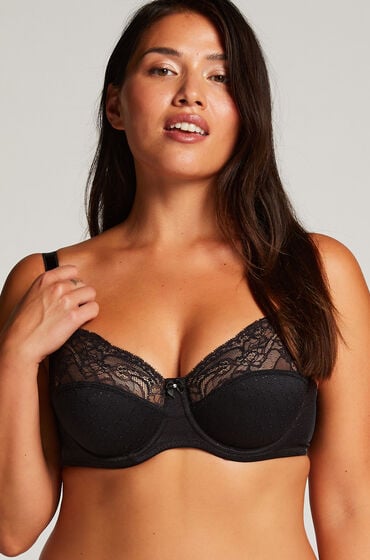 Hunkemöller Ikke-formstøbt bøjle-bh Sophie Sort