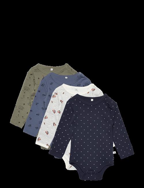 Pippi | Body Ls Ao-Printed (4-Pack) | 74