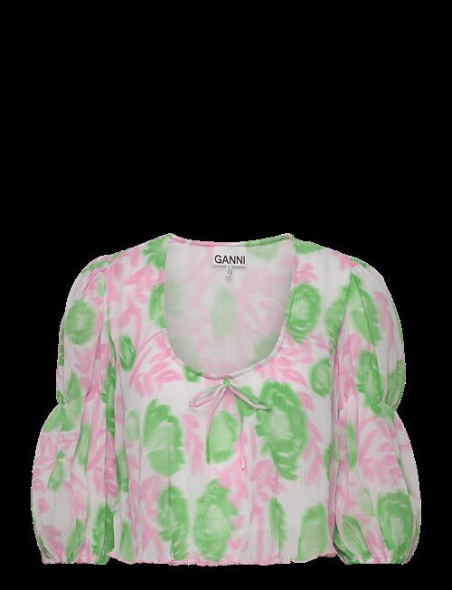 Ganni | Pleated Georgette | 40