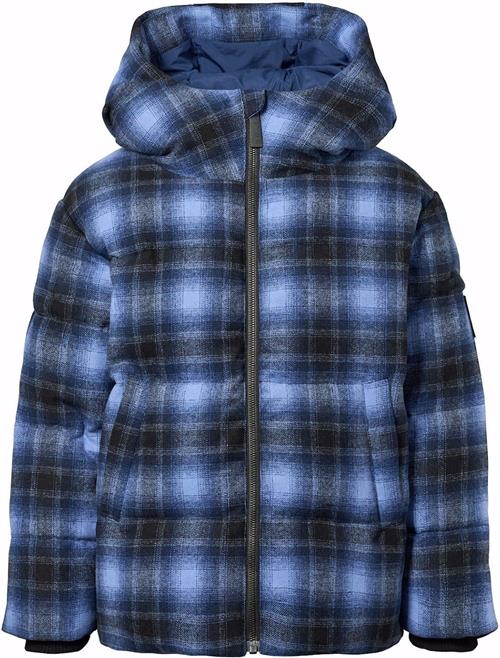 Molo Hilo Wool Jacket Check Navy Check Navy 140 cm  Marineblå  140 cm  Drenge
