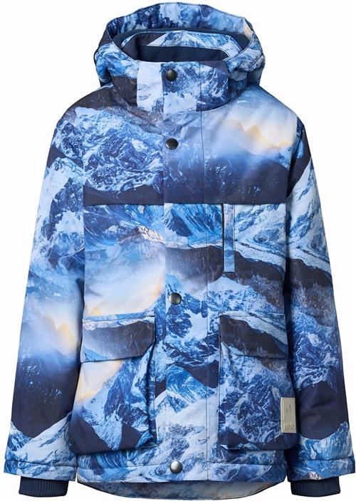 Molo Heiko Jacket Mountain Sunset Mountain Sunset 122 cm  Blå  122 cm  Drenge