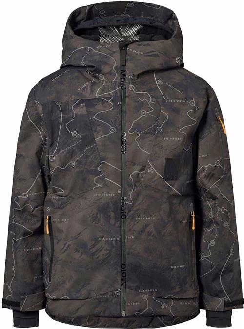 Molo Alpine Jacket Slopes Slopes 164 cm  Sort  164 cm  Drenge