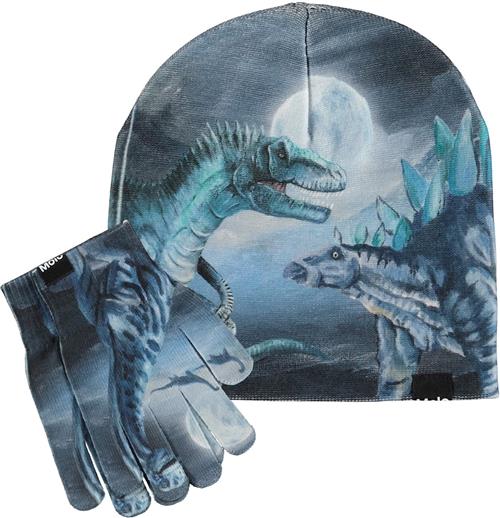 Molo Kaya Outerwear Set Arty Dinos Arty Dinos S/M  Blå  S/M   Drenge
