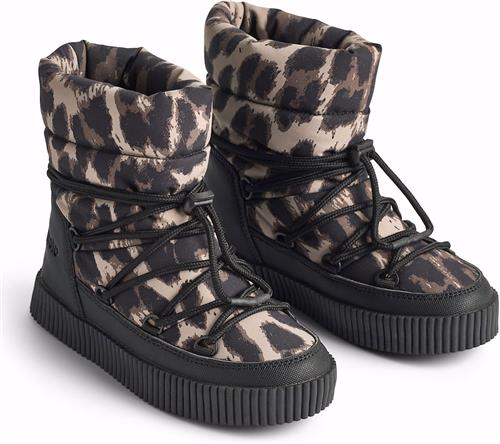 Molo Demi Boots Brushed Leo Brushed Leo 30 EU  Sort  30 EU  Piger
