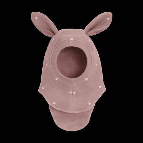 Huttelihut Balaclava Af Uld Deauville Mauve  Deauville Mauve-50 cm  Lyserød  50 cm