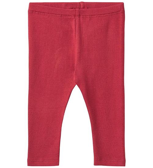 Wheat Leggings - Rib - Jules - Red Cherry