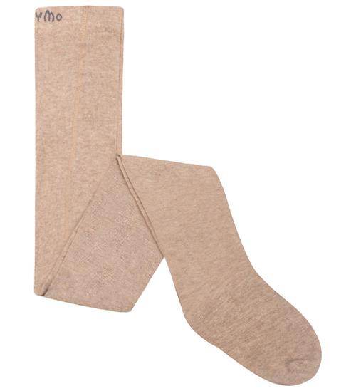 Minymo Strømper - Uld - Silver Mink Melange