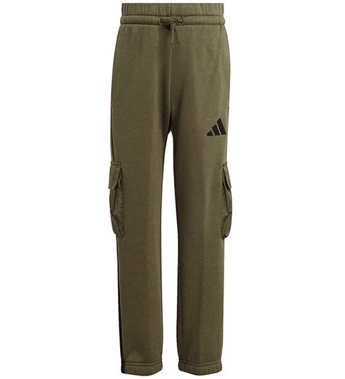 adidas Performance Sweatpants - Olive Strata/Sort