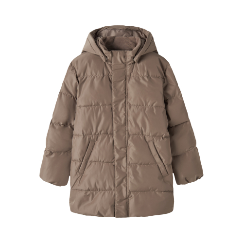 NAME IT Puffer Jakke Medow03 Brown Lentil