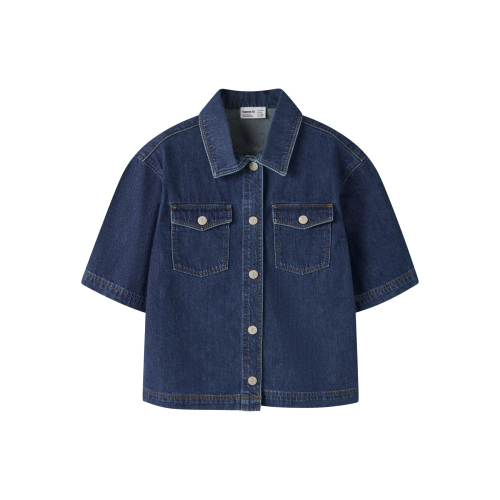 NAME IT Denim Skjorte Babett Medium Blue Denim