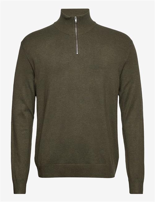 Lindbergh | Ecovero Half Zip L/S Knit | L