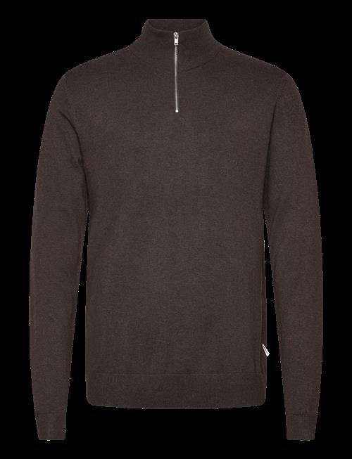 Lindbergh | Ecovero Half Zip L/S Knit | M