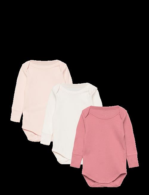 Copenhagen Colors | 3 Pack Rib Jersey Long Sleeve Body | 62
