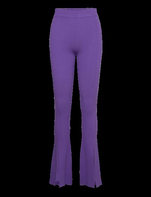 REMAIN Birger Christensen | Dense Knit Slit Pants | 40
