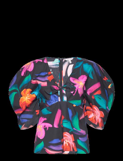 Gant | Floral Print Volume Sleeve Blouse | 40