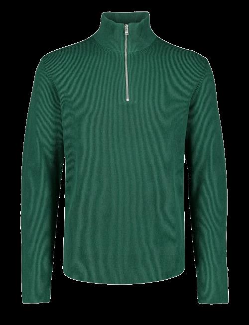 Lindbergh | Half Zip Rib Knit | XL