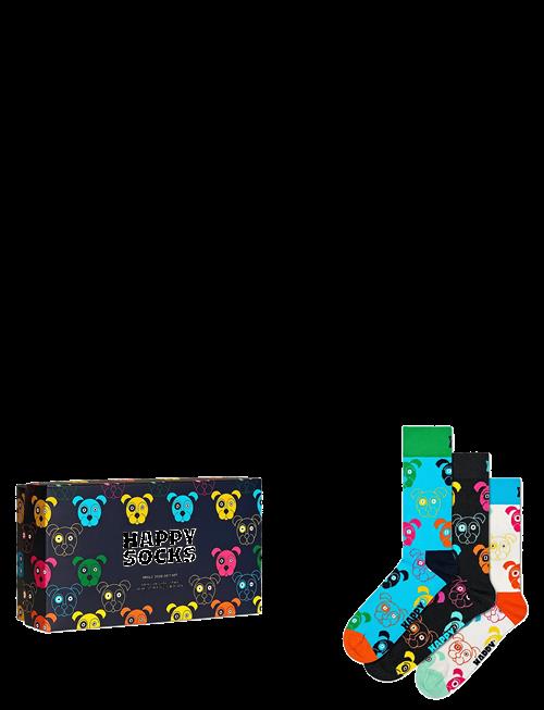 Happy Socks | 3-Pack Mixed Dog Socks Gift Set | 41-46