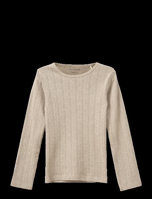 Sofie Schnoor Baby and Kids | Petriciasy Pointelle Longsleeve Tee | 116