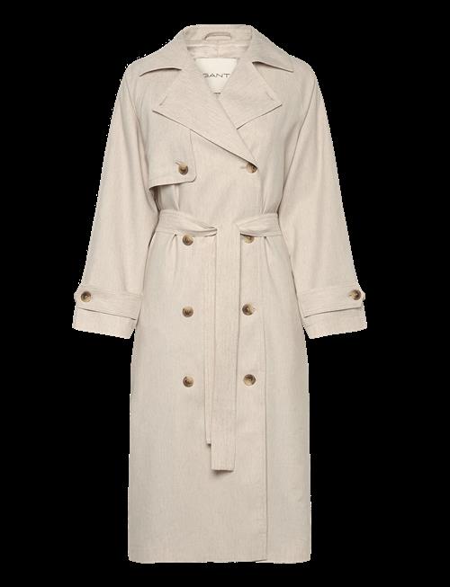 Gant | Linen Blend Trench Coat | M