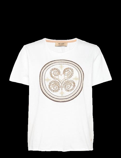 MOS MOSH | Mmzano O-Ss Embroidery Tee | M