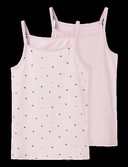 name it | Nkfstrap Top 2P Winsome Hearts Noos | 158-164