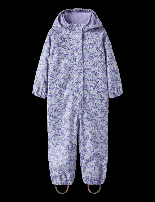 name it | Nmfdry10 Rain Suit Fleece Aop Fo | 86