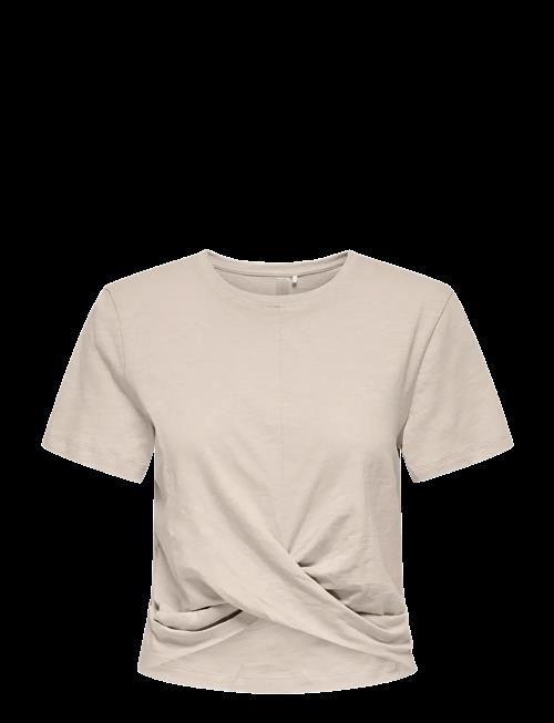 Only Play | Onpcute On Ss Crop Knot Jrs Top | L