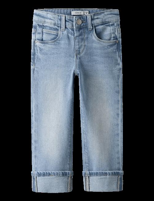 name it | Nmfrose Straight Fold Jeans 4224-Az Noos | 98