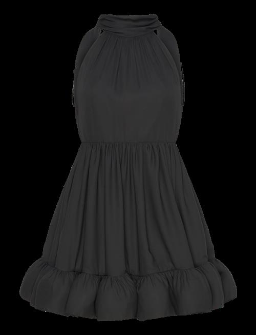 Malina | Fern Halterneck Ruffled Mini Dress | M