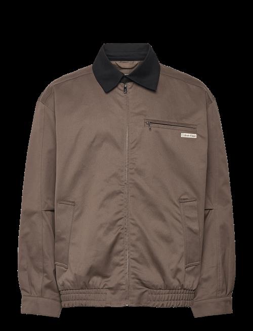 Calvin Klein Jeans | A- Ls Cotton Fz Blouson Jacket | XXL